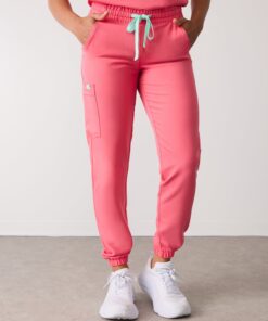 Alternative view of ROSIE RE-GARDE™ - WARM EMBER - Jogger Scrub Pants - SILVADUR™ - Final Sale
