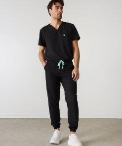 WILLIAM RE-GARDE™ - BLACK - Men's Jogger Pants - SILVADUR™