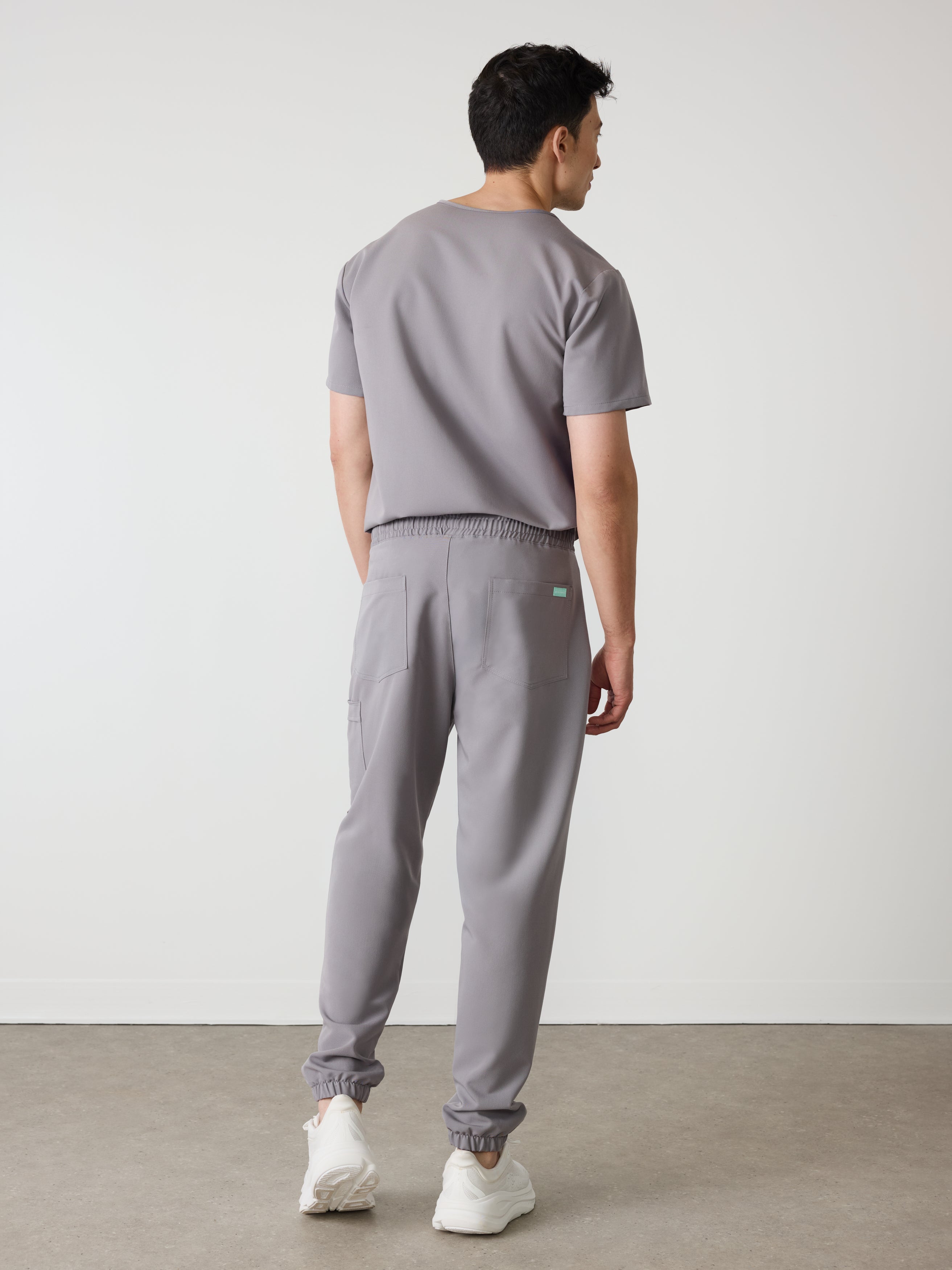 WILLIAM RE-GARDE™ - ECLIPSE GREY - Men's Jogger Pants - SILVADUR™ - Image 2