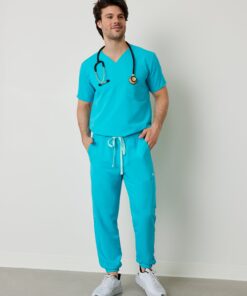 WILLIAM RE-GARDE™ - Turquoise - Men's Jogger Pants - Final Sale