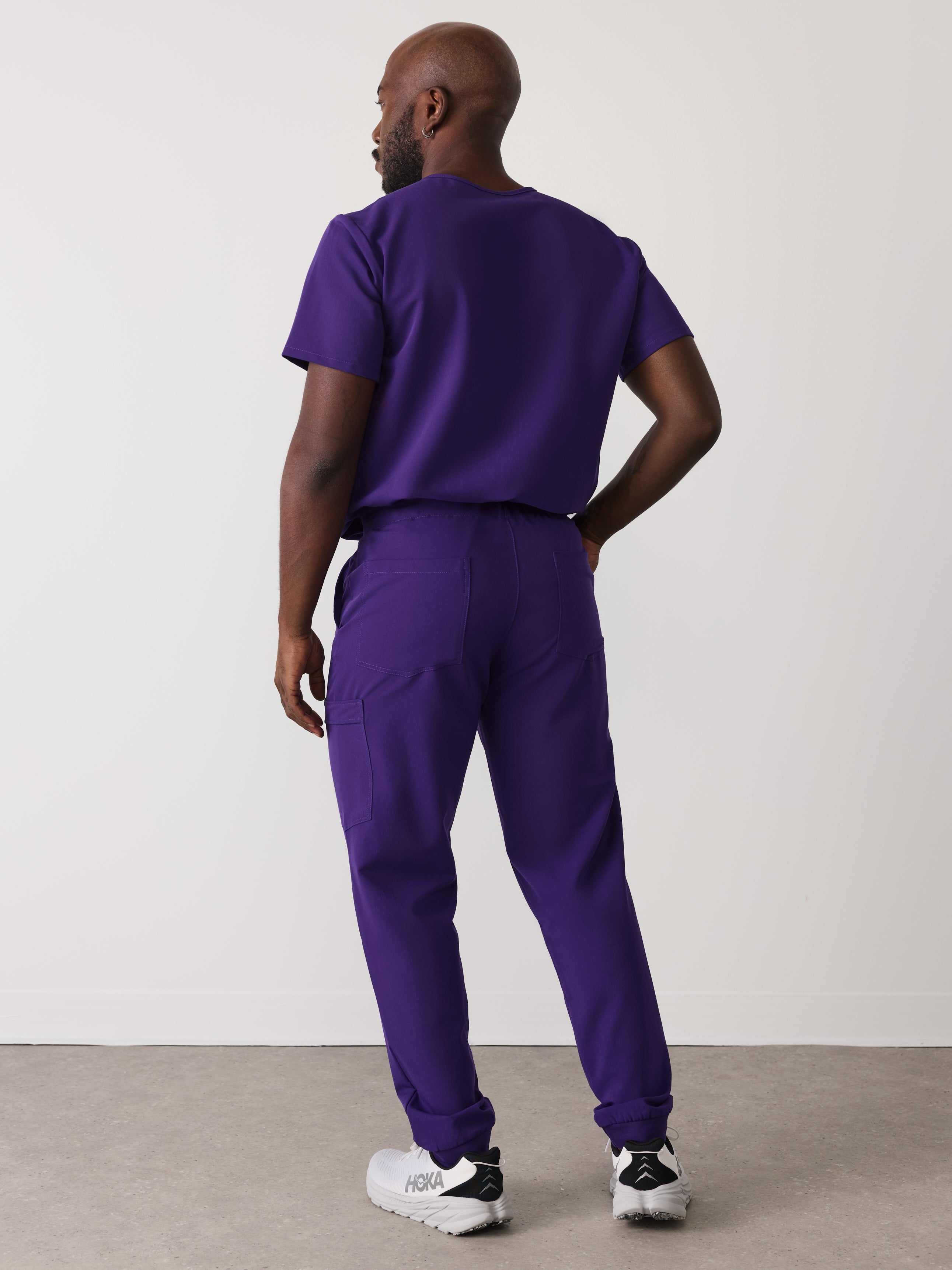 BRUCE RE-GARDE™ - MIDNIGHT VELVET - Men's Jogger Pants - SILVADUR™ - Final Sale - Image 4