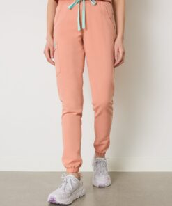 Alternative view of ROSIE RE-GARDE™ - PEACH - Jogger Scrub Pants - SILVADUR™ - Final Sale