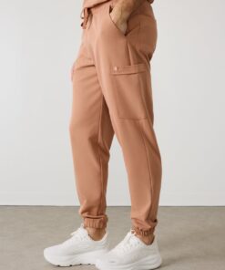 Alternative view of WILLIAM RE-GARDE™ - MOCHA - Men's Jogger Pants - SILVADUR™