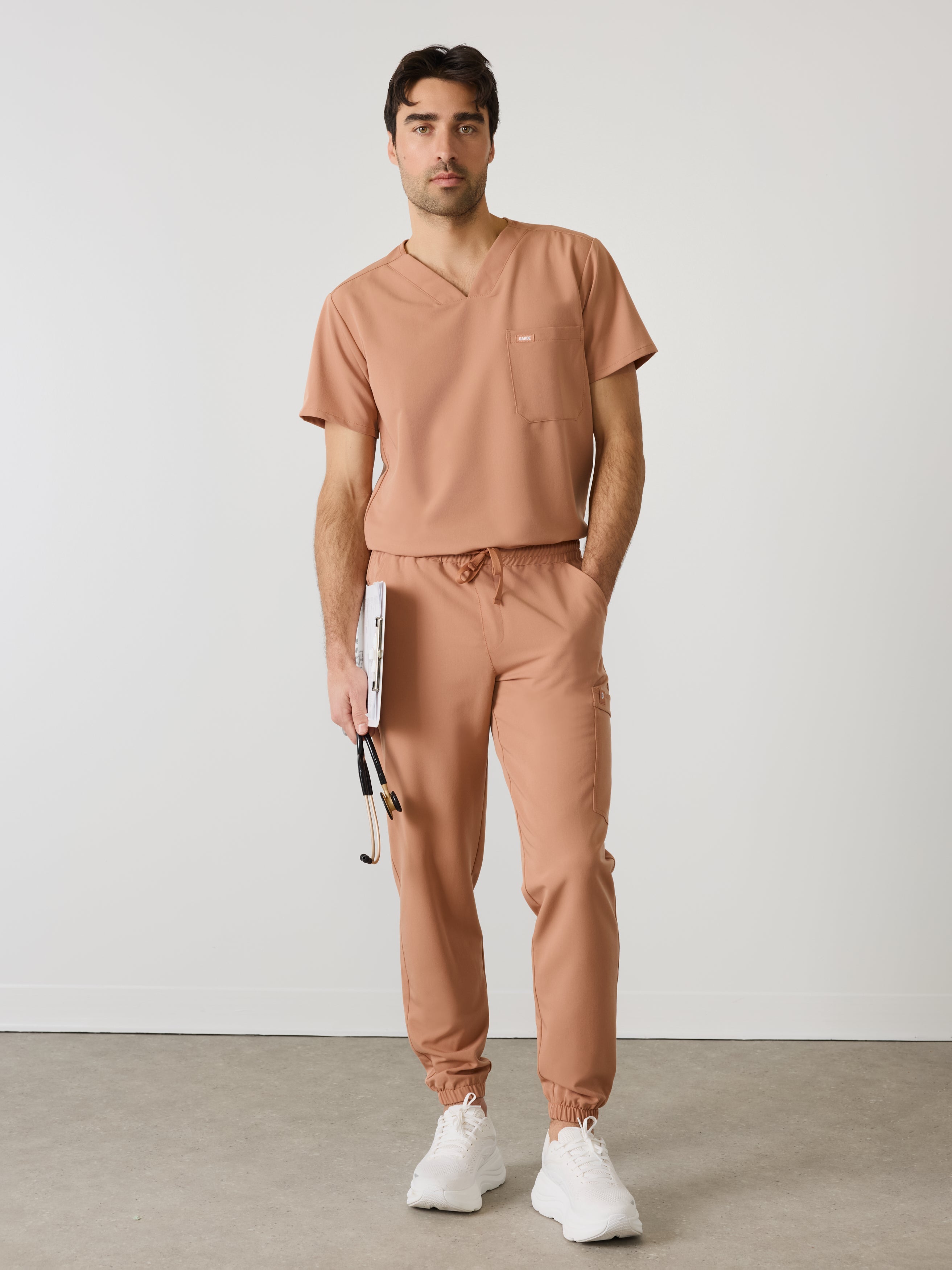 WILLIAM RE-GARDE™ - MOCHA - Men's Jogger Pants - SILVADUR™