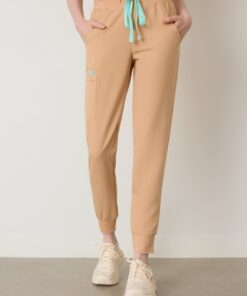 Alternative view of DEMI RE-GARDE™ - SPICED EARTH - Jogger Scrub Pants - SILVADUR™ - Final Sale