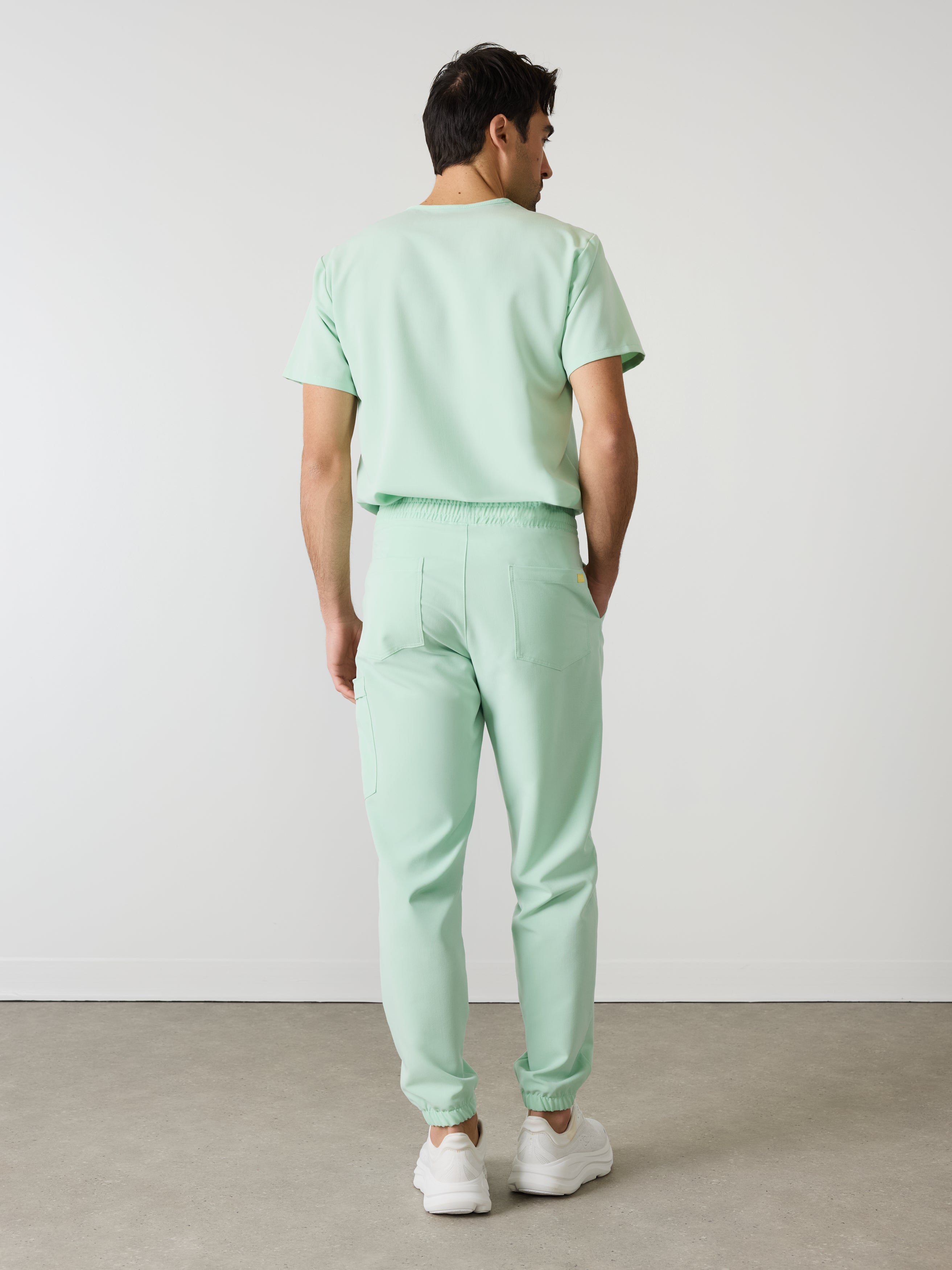WILLIAM RE-GARDE™ - MISTY MINT - Men's Jogger Pants - SILVADUR™ - Image 3