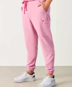 Alternative view of WILLIAM RE-GARDE™ - HOPEFUL PINK - Men's Jogger Pants - SILVADUR™ - Final Sale
