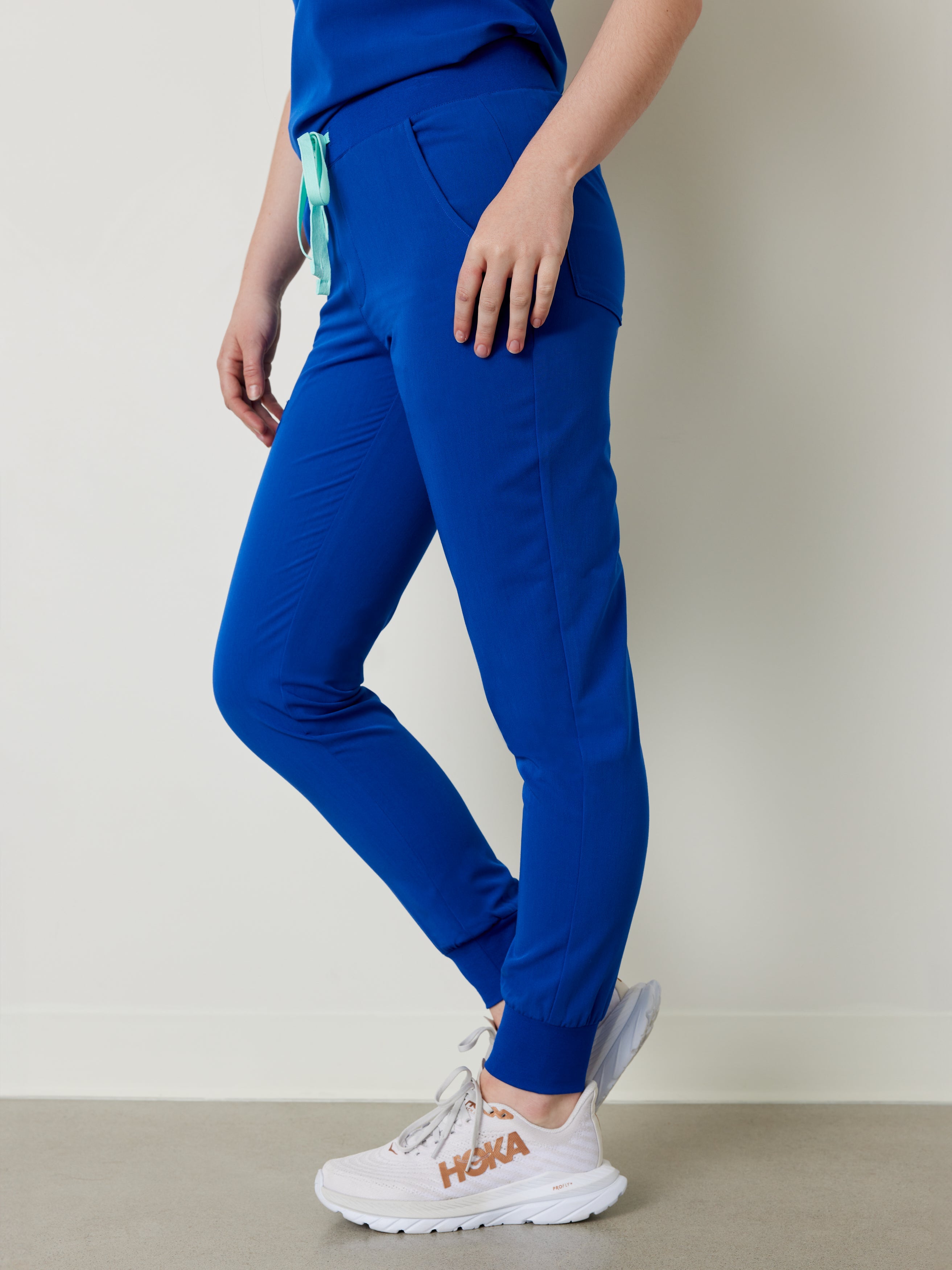 DEMI RE-GARDE™ - ROYAL BLUE - Jogger Scrub Pants - SILVADUR™ - Image 4
