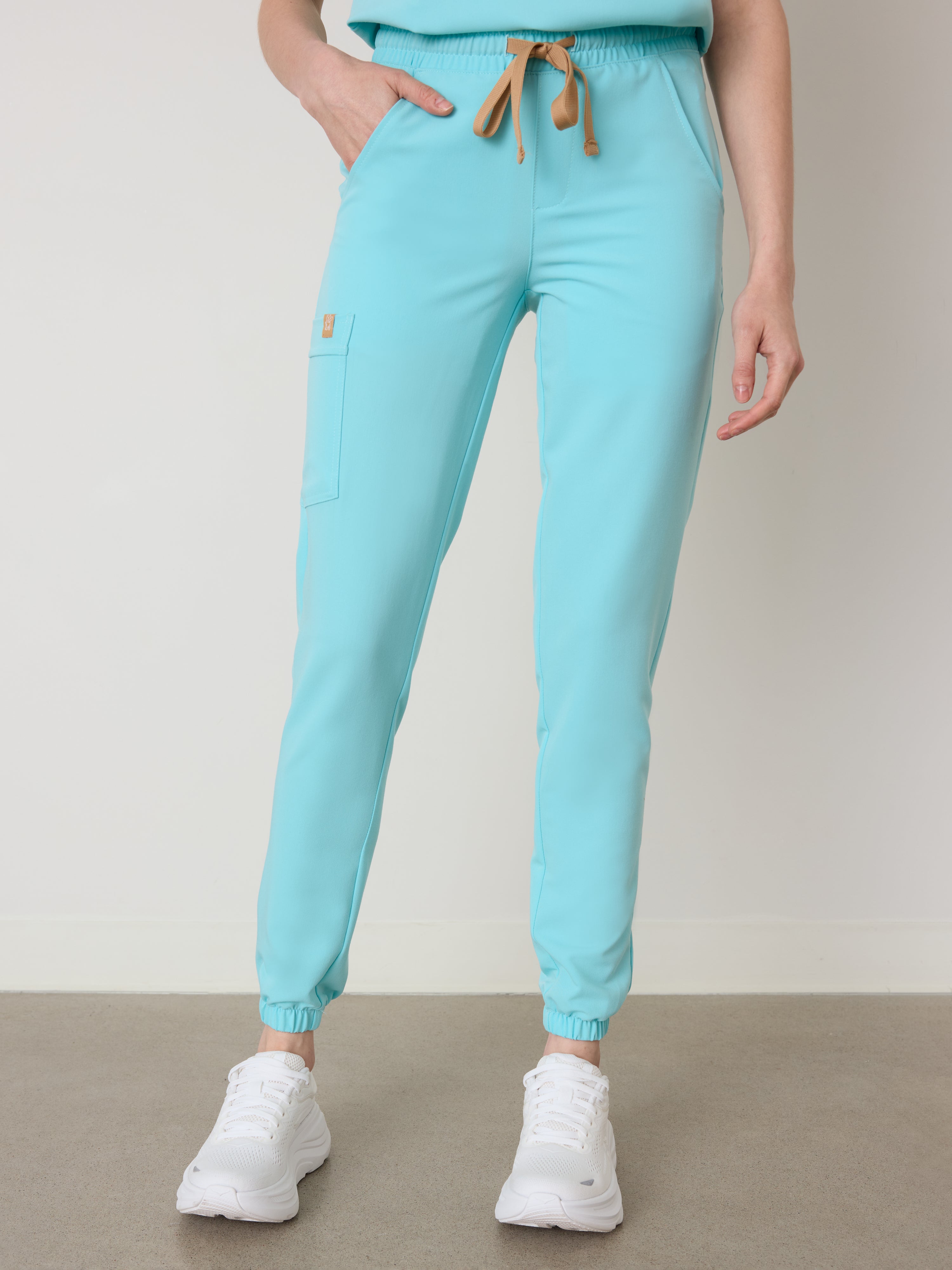ROSIE RE-GARDE™ - OCEAN TIDE - Jogger Scrub Pants - SILVADUR™ - Final Sale - Image 4