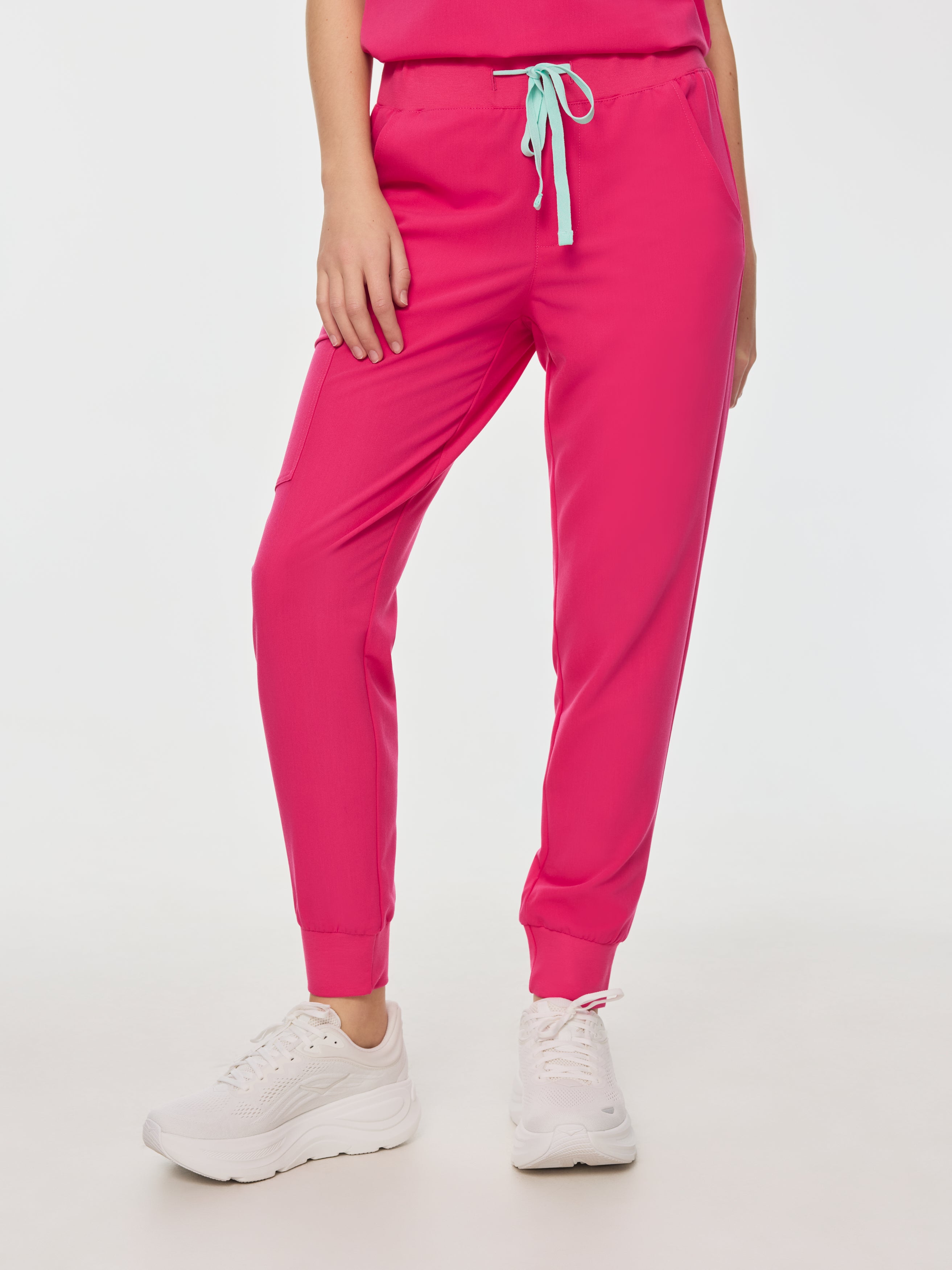 DEMI RE-GARDE™ - PINK CRUSH - Jogger Scrub Pants - SILVADUR™ - Image 3