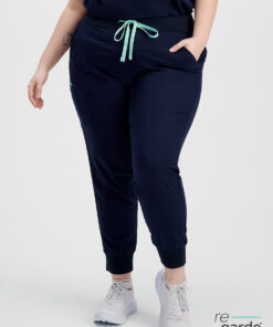 Alternative view of DEMI RE-GARDE™ - NAVY - Jogger Scrub Pants - SILVADUR™ - Final Sale