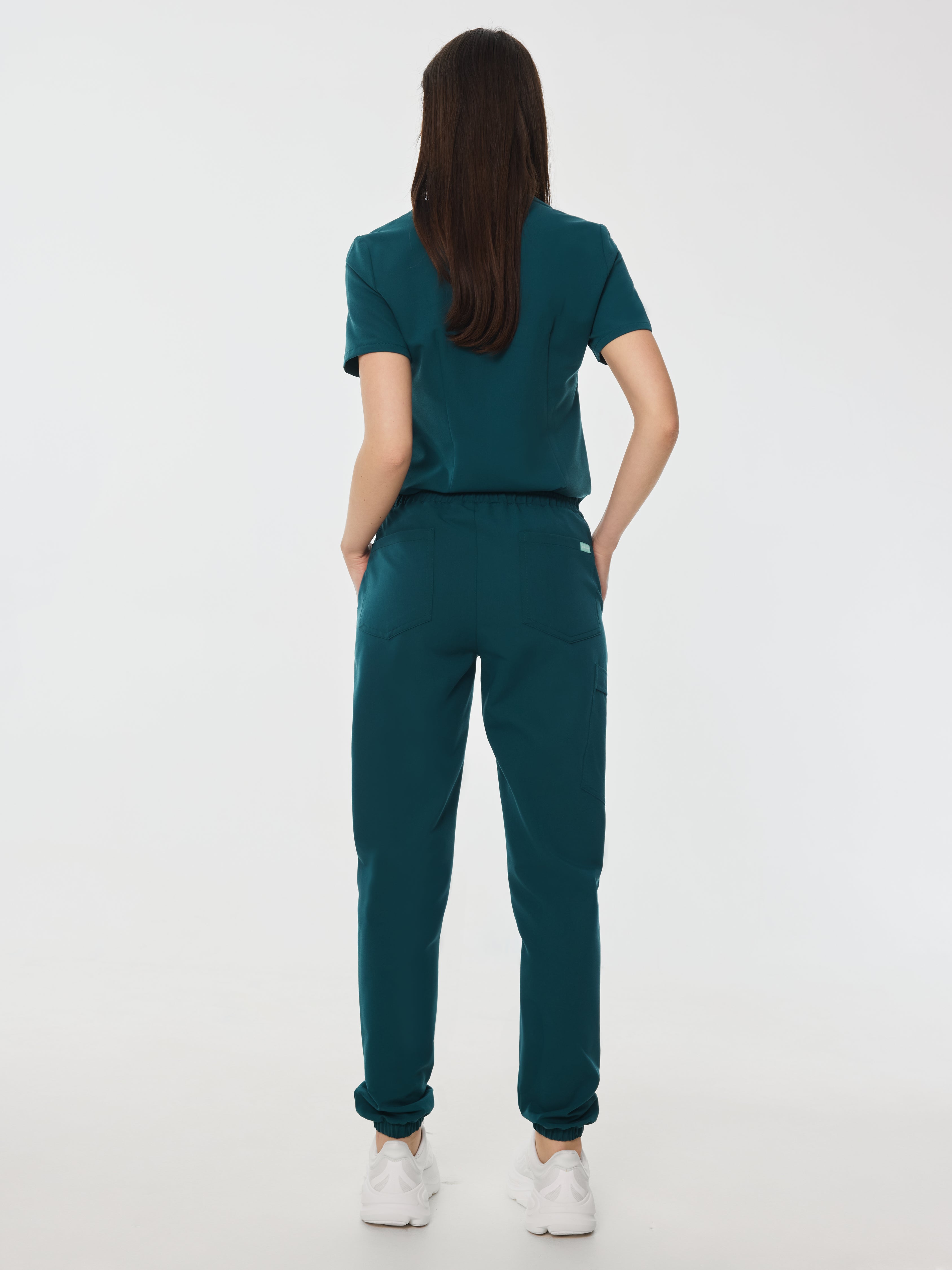 ROSIE RE-GARDE™ - TEAL - Jogger Scrub Pants - SILVADUR™ - Image 4