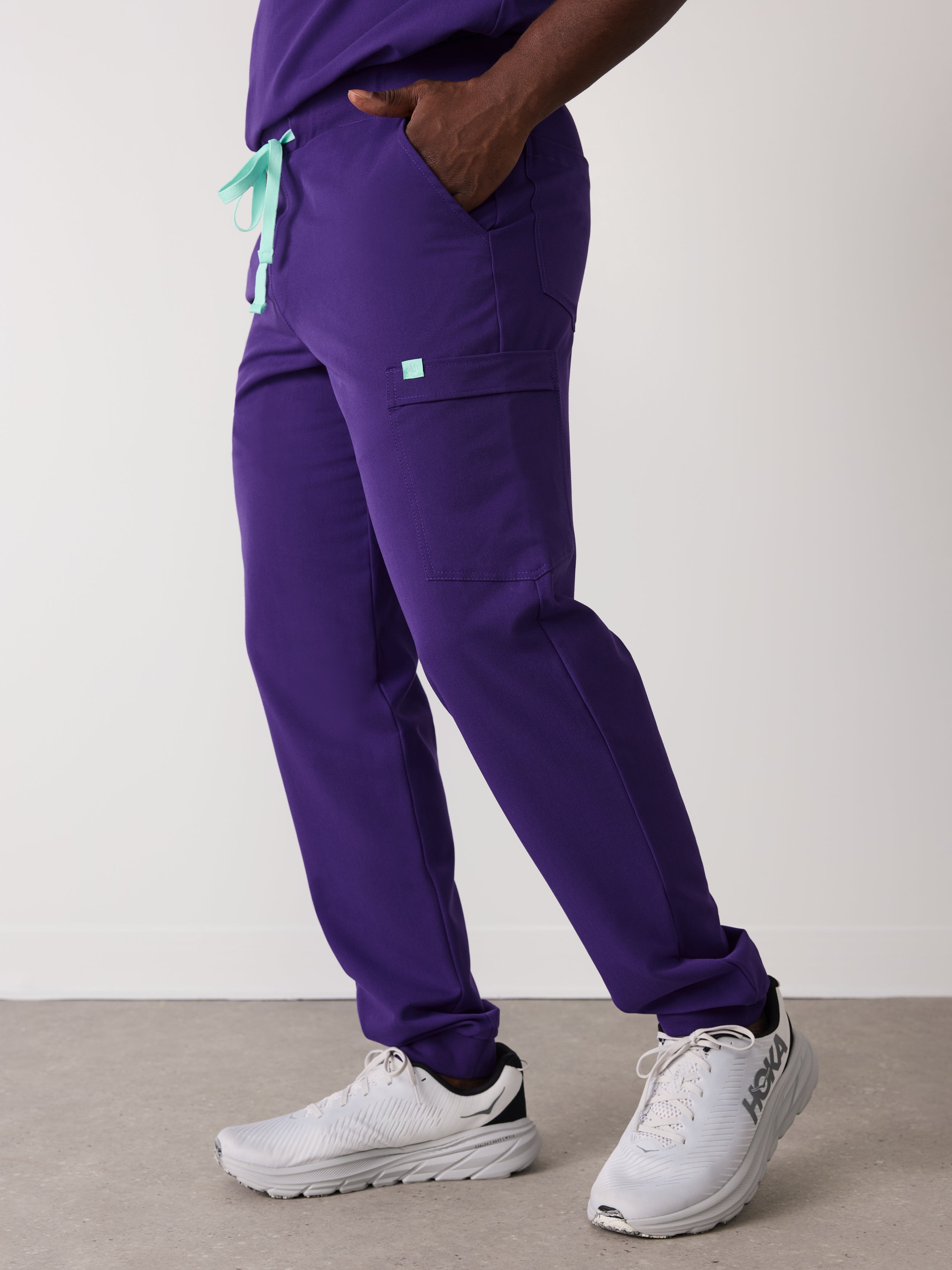 BRUCE RE-GARDE™ - MIDNIGHT VELVET - Men's Jogger Pants - SILVADUR™ - Final Sale - Image 3