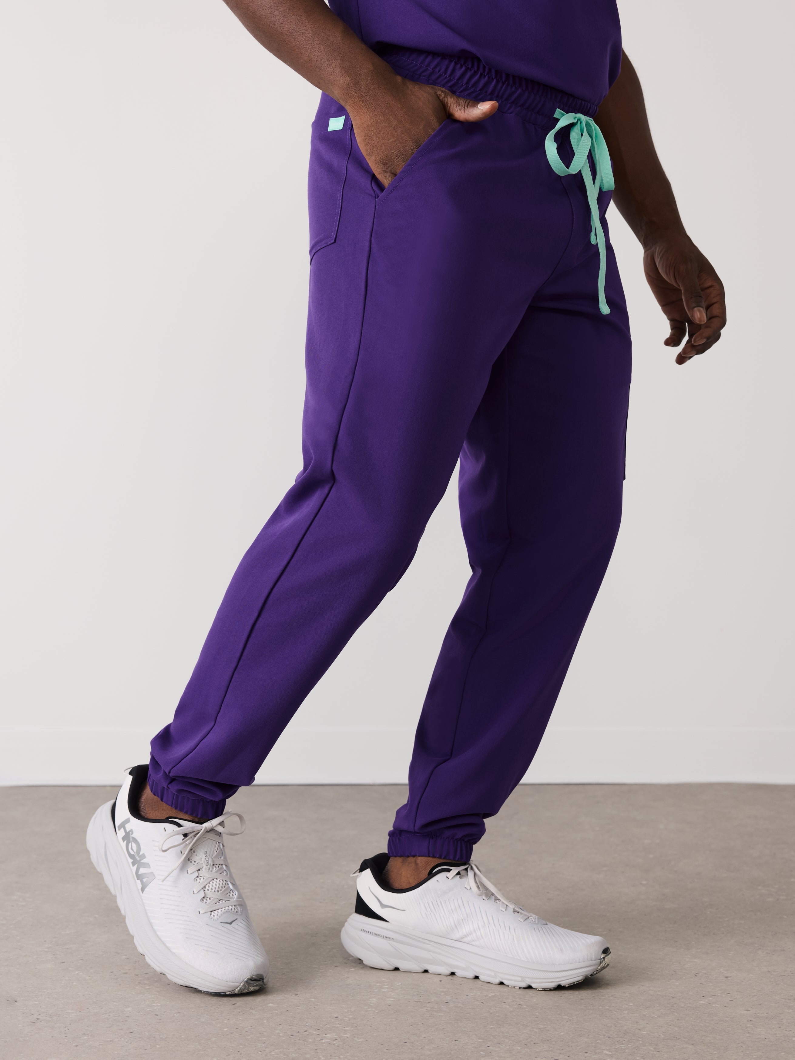 WILLIAM RE-GARDE™ - MIDNIGHT VELVET - Men's Jogger Pants - SILVADUR™ - Final Sale - Image 4