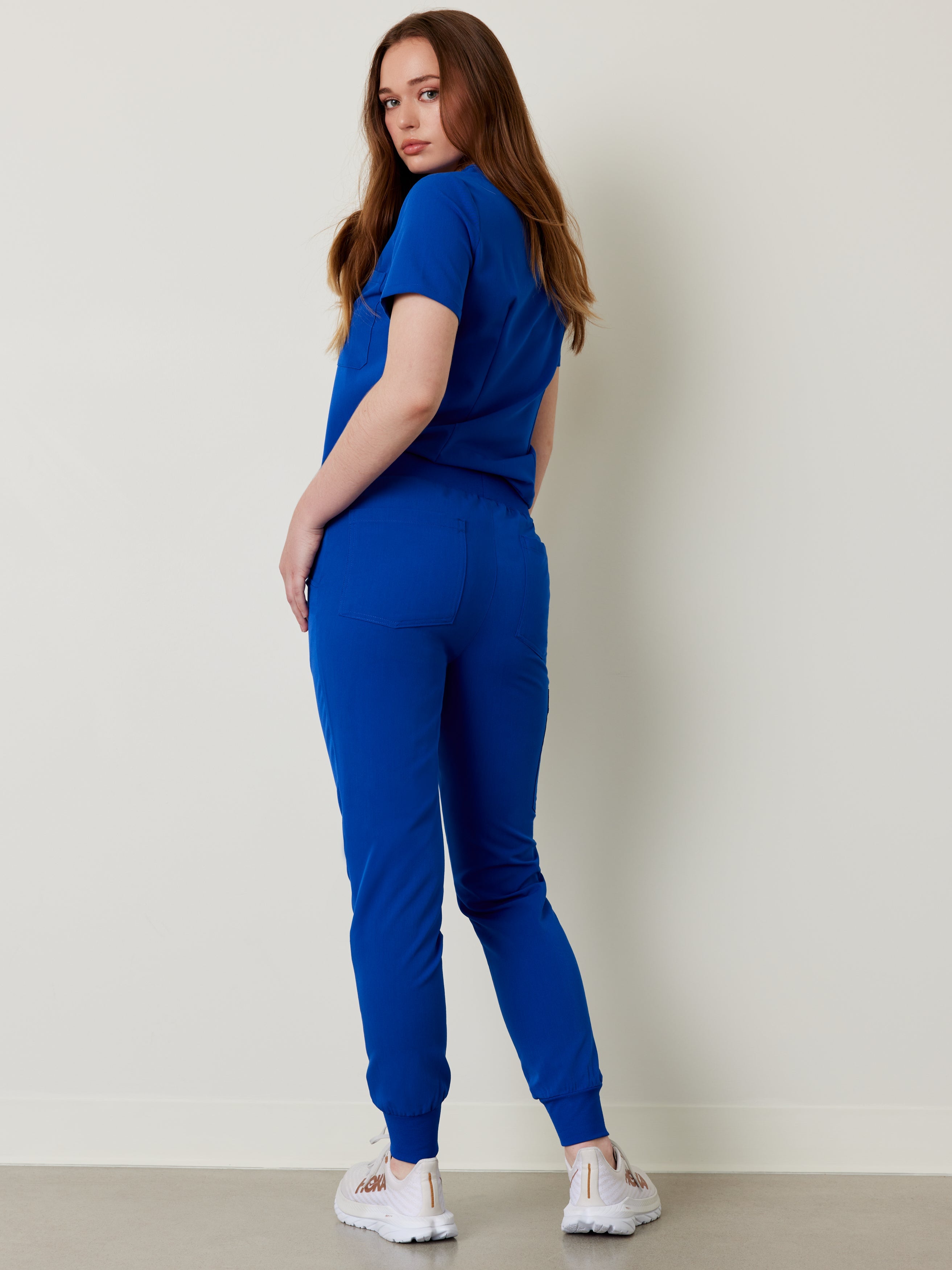 DEMI RE-GARDE™ - ROYAL BLUE - Jogger Scrub Pants - SILVADUR™ - Image 5